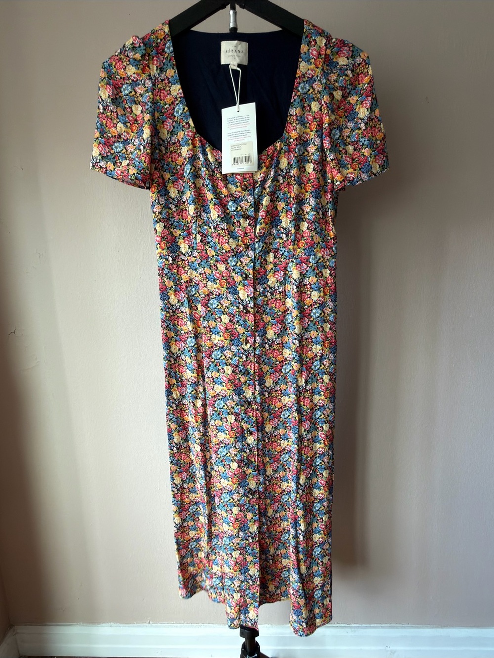 NWT Sézane Victoria Midi Dress (US Size 2/UK6)